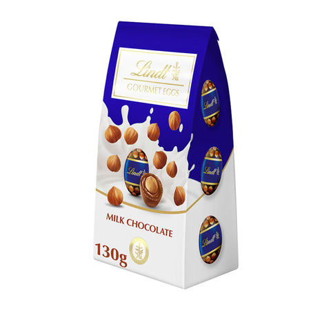 Lindt | Milk Chocolate Gourmet Eggs with Roasted Hazelnuts