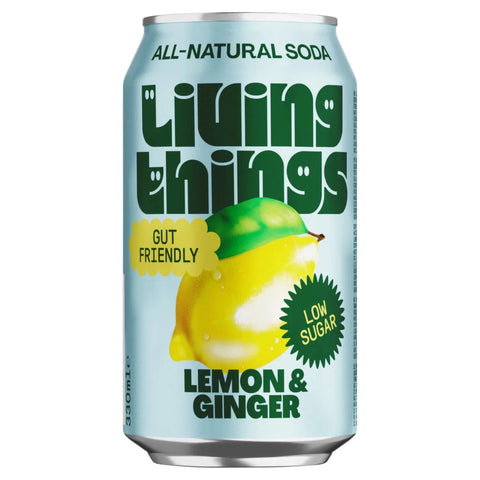 Living Things | Lemon & Ginger Soda