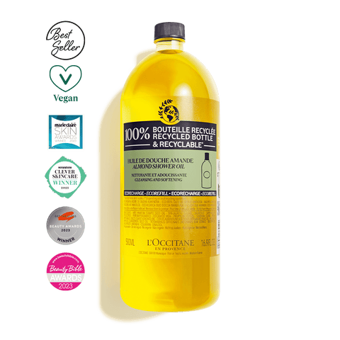 L’Occitane Almond Shower Oil Eco Refill 500ml