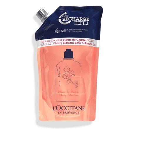 L’Occitane Cherry Blossom Shower Gel Eco Refill