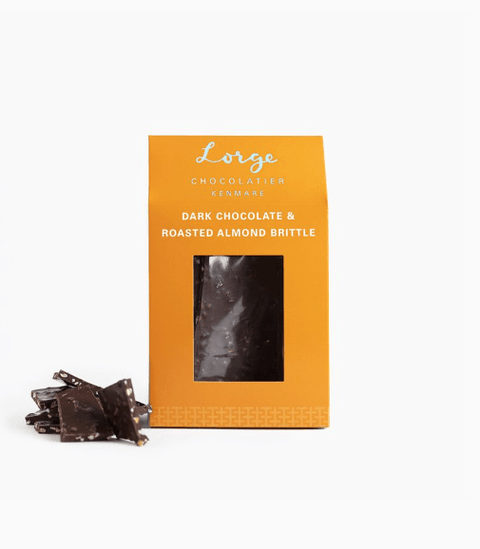 Lorge Chocolates | Dark Chocolate & Roasted Almond Brittle