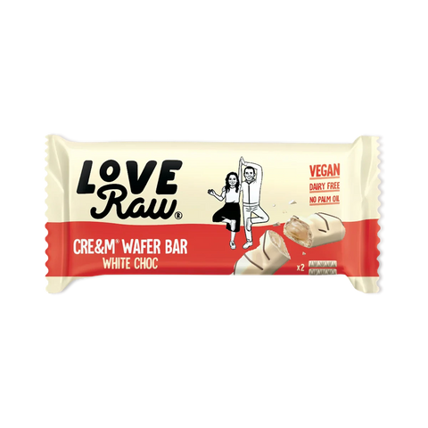Love Raw | White Choc Cre&m Wafer Bar