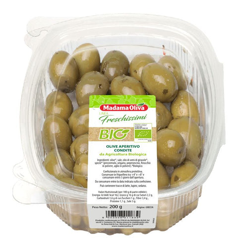 Madama Oliva | Pitted Green Giant Olives