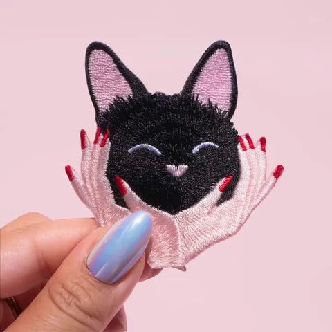 Malicieuse | Iron-On Patch Cat Hug