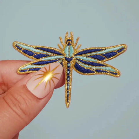 Malicieuse | Iron-On Patch Dragonfly
