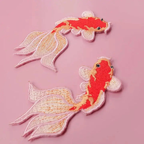 Malicieuse | Iron-On Patch Duo Koi Carp