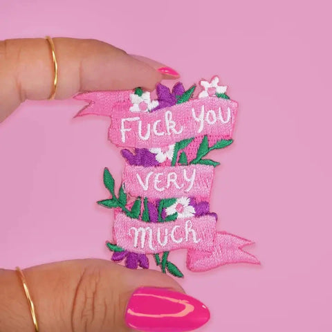 Malicieuse | Iron-On Patch Fuck You Very Much