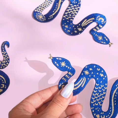 Malicieuse | Iron-On Patch Snake Xl