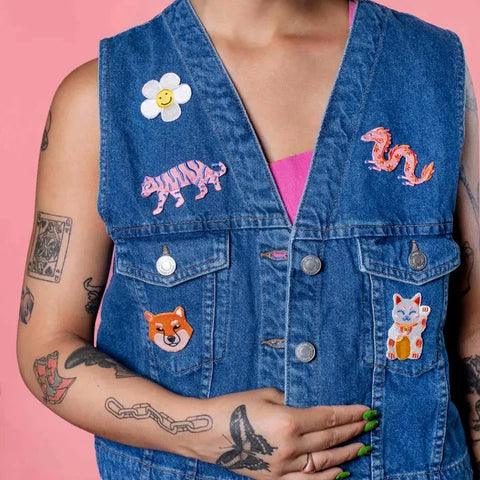 Malicieuse | Iron-On Tiger Patch