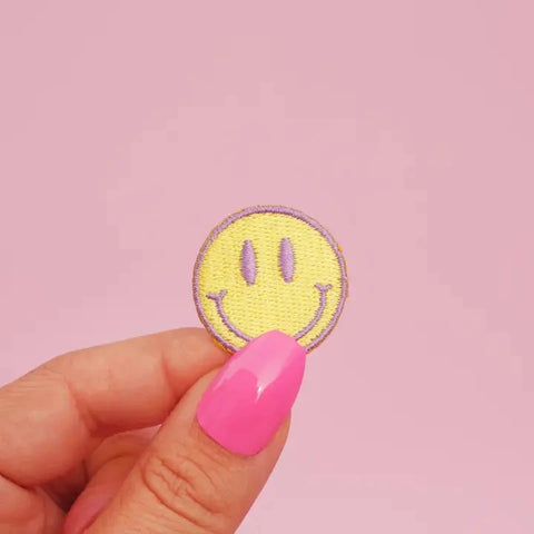 Malicieuse | Mini Smiley Emoji Iron-On Patch