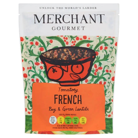 Merchant Gourmet | Tomatoey French Puy & Green Lentils
