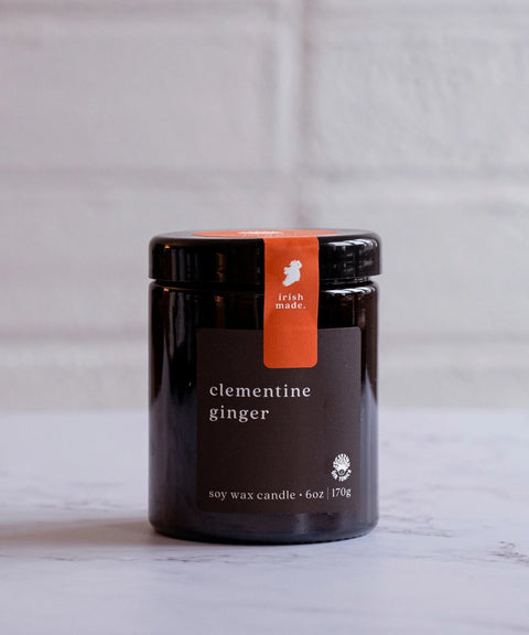 Moss Boss | Clementine & Ginger Soy Wax Candle