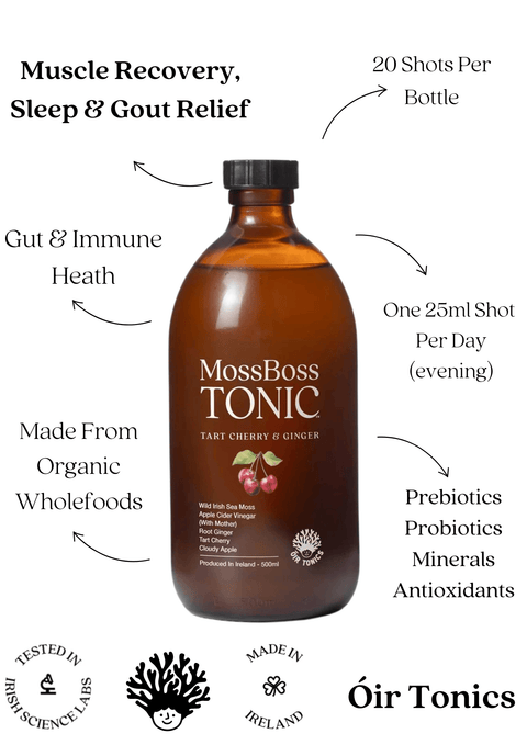Moss Boss Tonic | Tart Cherry & Ginger