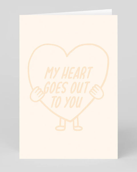 My Heart Goes Out To You Sympathy Card | Ohh Deer