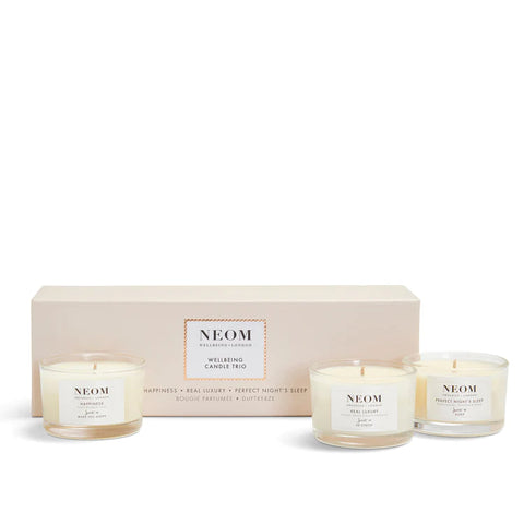 Neom Wellbeing London | Wellbeing Candle Trio