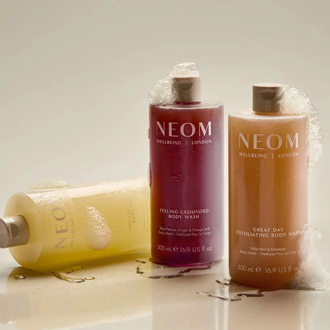 Neom Wellbeing | Great Day Exfoliating Body Wash