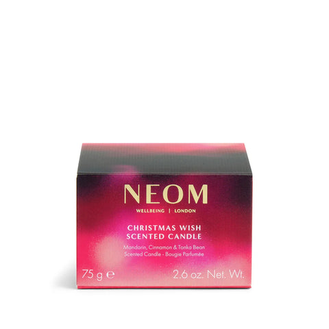 Neom Wellbeing London | Christmas Wish Travel Candle
