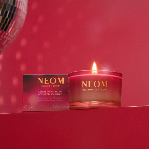 Neom Wellbeing London | Christmas Wish Travel Candle