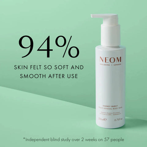 Neom Wellbeing London | Energy Burst Multi-Mineral Body Milk