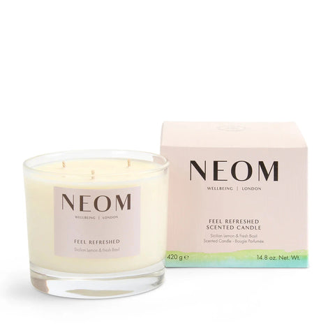 Neom Wellbeing London | Feel Refreshed Candle (3 Wick)