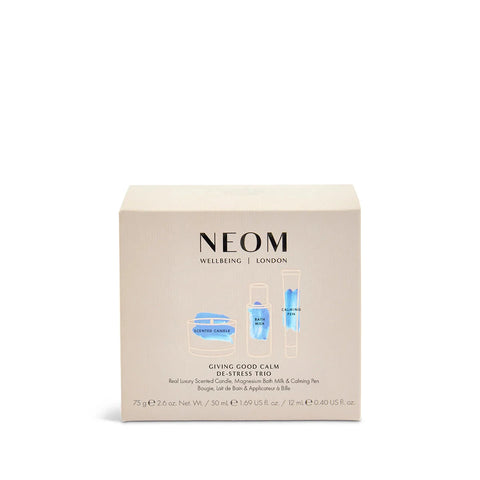 Neom Wellbeing London | Giving Good Calm De-Stress Trio