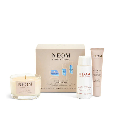 Neom Wellbeing London | Giving Good Calm De-Stress Trio