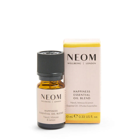 Neom Wellbeing London | Happiness Essential Oil | Neroli, Mimosa, Lemon