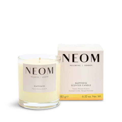 Neom Wellbeing London | Happiness Scented Candle (1 Wick)