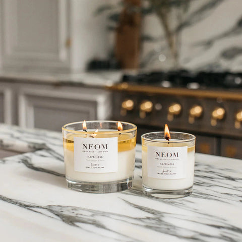 Neom Wellbeing London | Happiness Scented Candle (1 Wick)