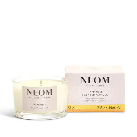 Neom Wellbeing London | Happiness Scented Candle (Travel)