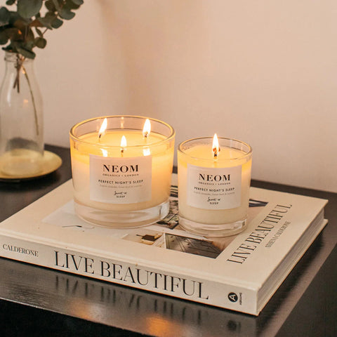 Neom Wellbeing London | Perfect Night’s Sleep Candle (3 Wick)