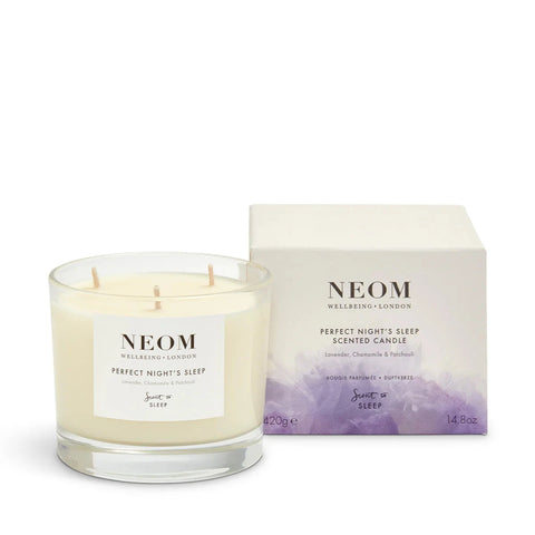 Neom Wellbeing London | Perfect Night’s Sleep Candle (3 Wick)