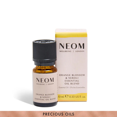 Neom Wellbeing London | Scent To Make You Happy | Orange Blossom & Neroli Essential Oil