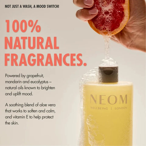 Neom Wellbeing | Squeeze The Day Body Wash