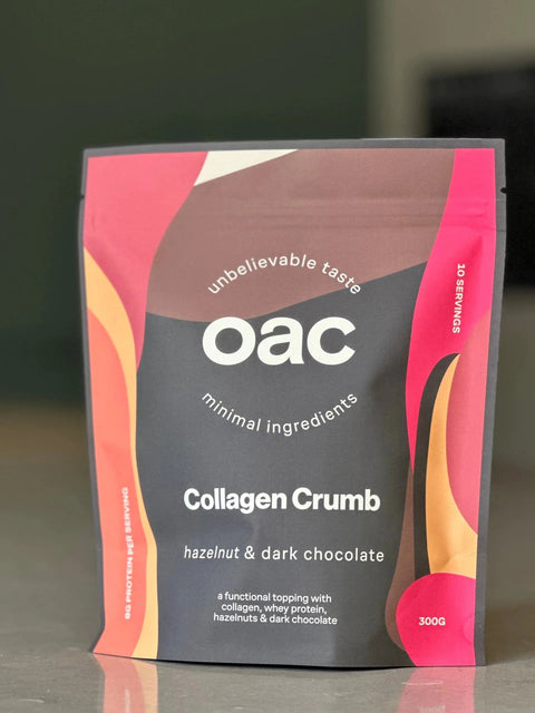 OAC | Collagen Crumb Hazelnut & Dark Chocolate