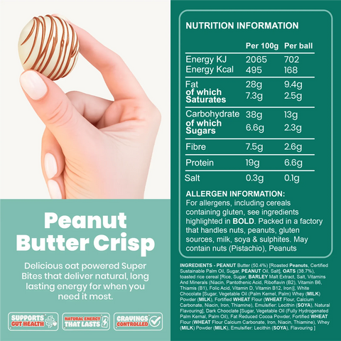 OatCo Superfuel | Peanut Butter Crisp