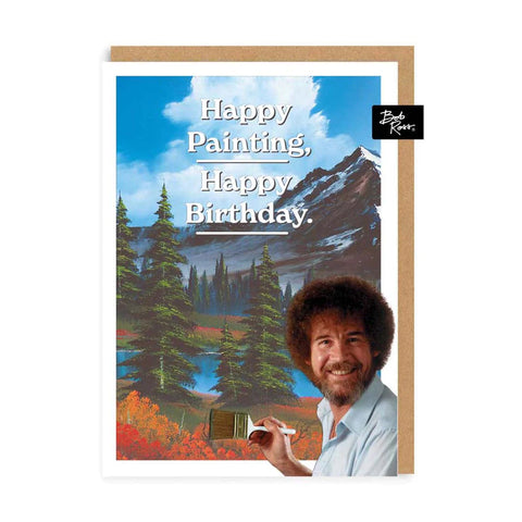 Ohh Deer | Happy Birthday Bob Ross