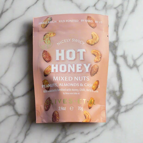 Olives Et Al | Hot Honey Mixed Kiln Roasted Nuts in Pouch