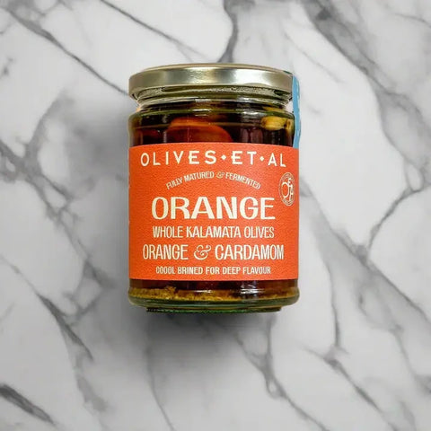 Olives Et Al | Orange & Cardamom Whole Kalamata Olives