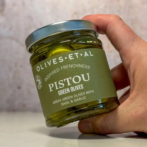 Olives Et Al | Pistou Basil & Garlic Whole Olive