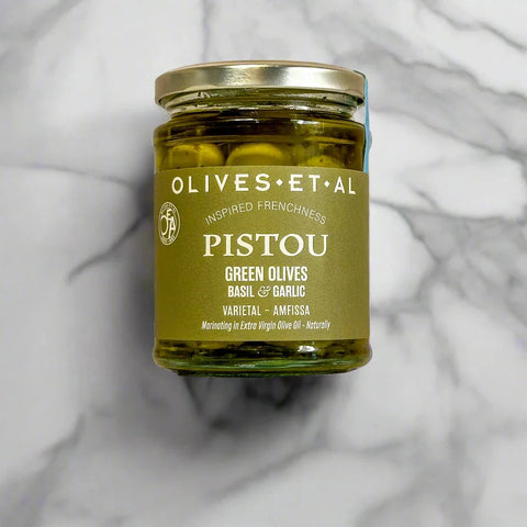 Olives Et Al | Pistou Green Olive With Basil & Garlic