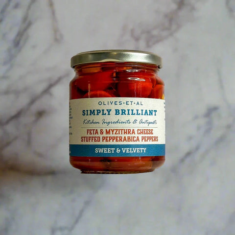 Olives Et Al | Simply Brilliant Feta & Myzithra Cheese Stuffed Pepperabica Peppers