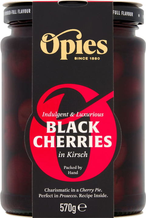 Opies | Black Cherries in Kirsch 570g