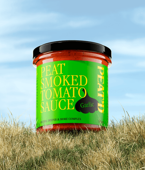 Peat Smoked Tomato Sauce | Garlic