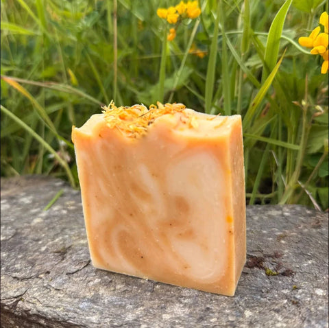 Portnoo Market Garden | Calendula and Lemongrass Natural Soap