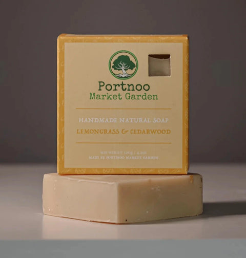Portnoo Market Garden | Lemongrass and Cedarwood Natural Soap