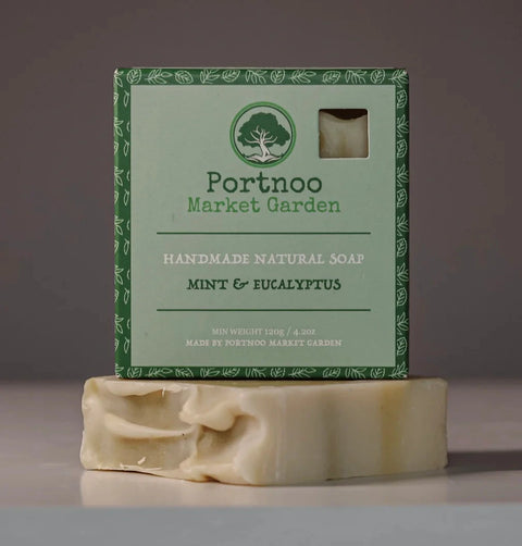 Portnoo Market Garden | Mint and Eucalyptus Natural Soap