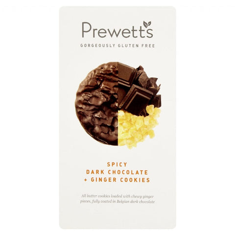 Prewett's Gluten Free Spicy Dark Choc & Ginger Cookies