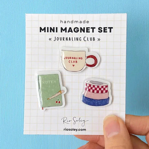 Rio Soléy | Handmade Mini Magnet Set – Journaling Club