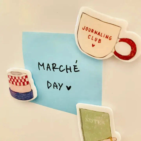 Rio Soléy | Handmade Mini Magnet Set – Journaling Club